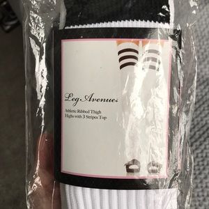 Thigh High Stripe Socks